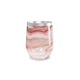 Copo Térmico Slim - Mármore Rosa Inox