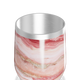 Copo Térmico Slim - Mármore Rosa Inox