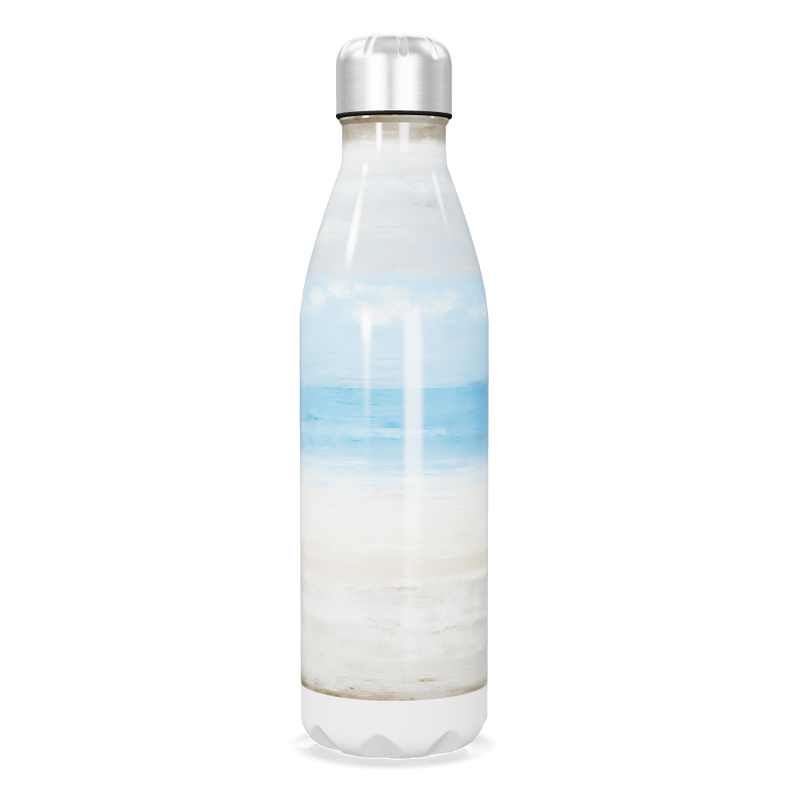 Garrafa Inox - Praia Azul Branca