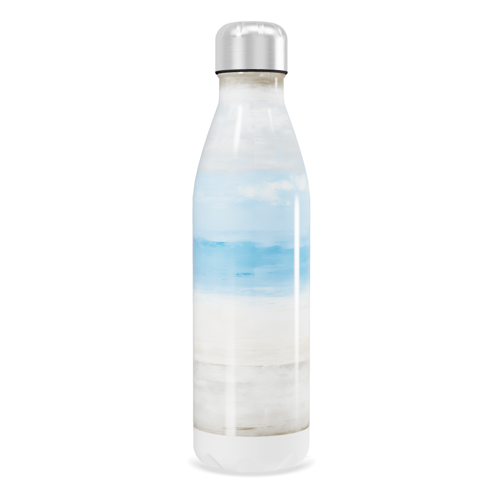 Garrafa Inox - Praia Azul Branca