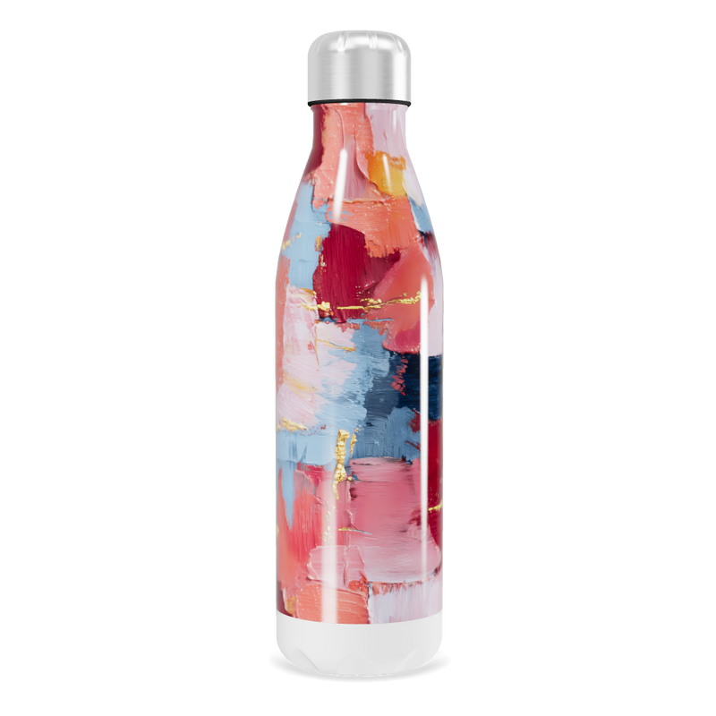 Garrafa Inox Estampada Colorida 750ml