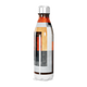 Garrafa Inox Estampada - Preto e Laranja
