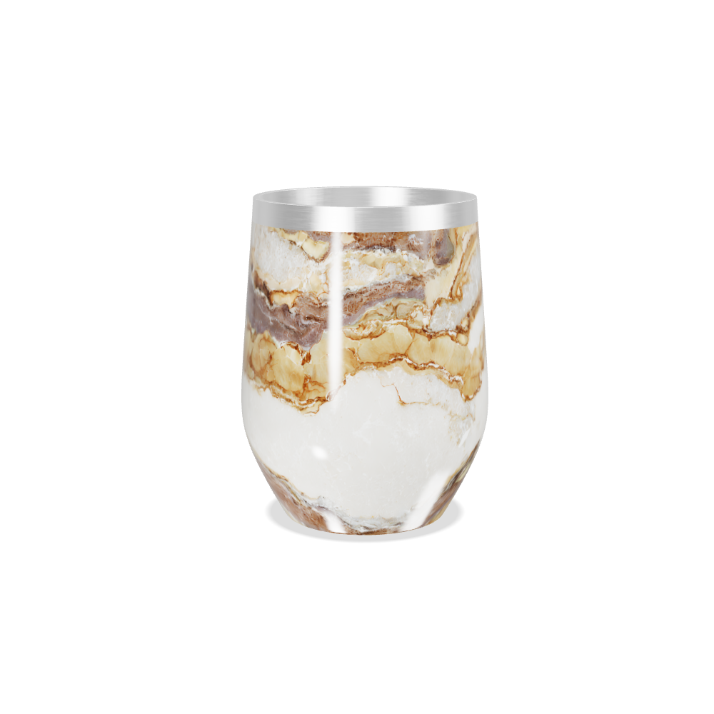 Copo Térmico Slim - Mármore Bege