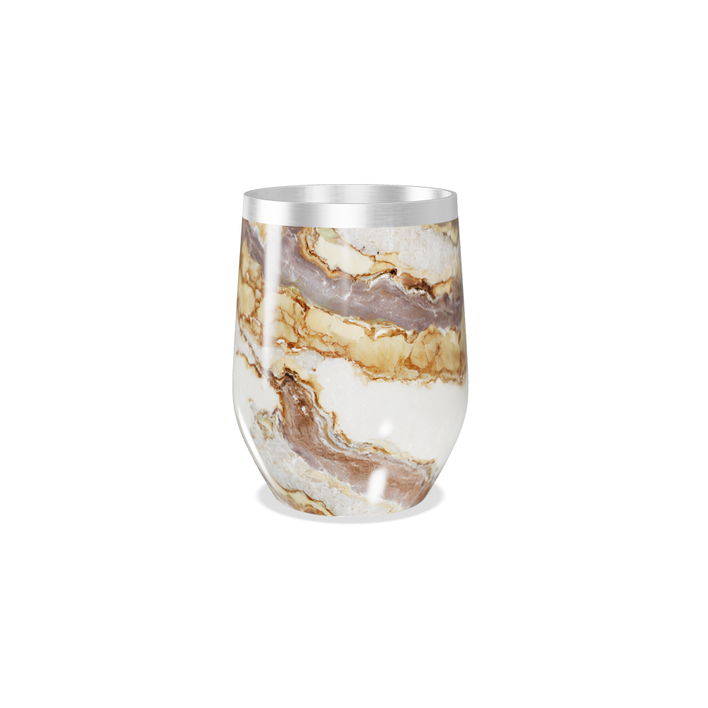 Copo Térmico Slim - Mármore Bege