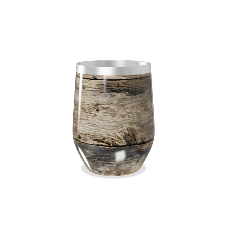 Copo Térmico Slim - Madeira Inox