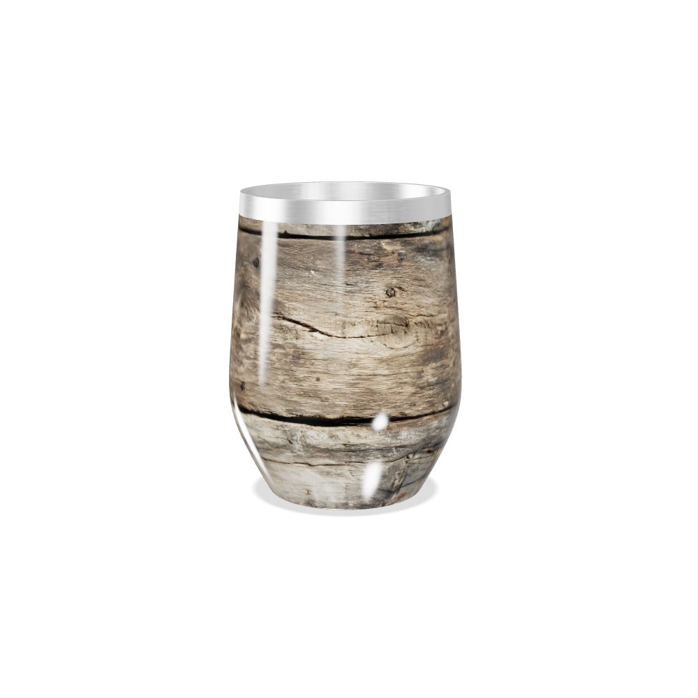 Copo Térmico Slim - Madeira Inox