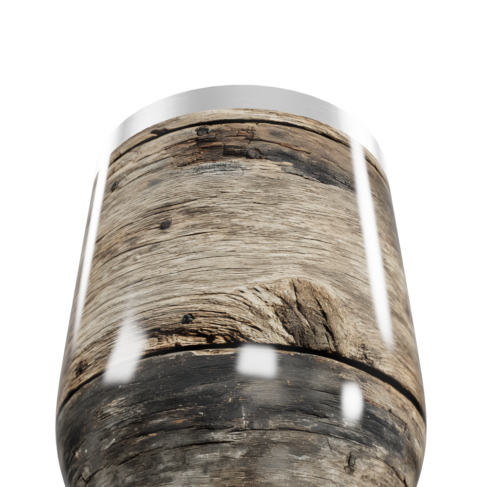 Copo Térmico Slim - Madeira Inox