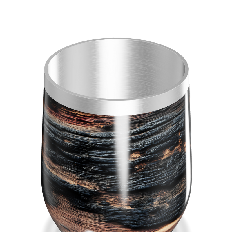 Copo Térmico Slim - Efeito Madeira