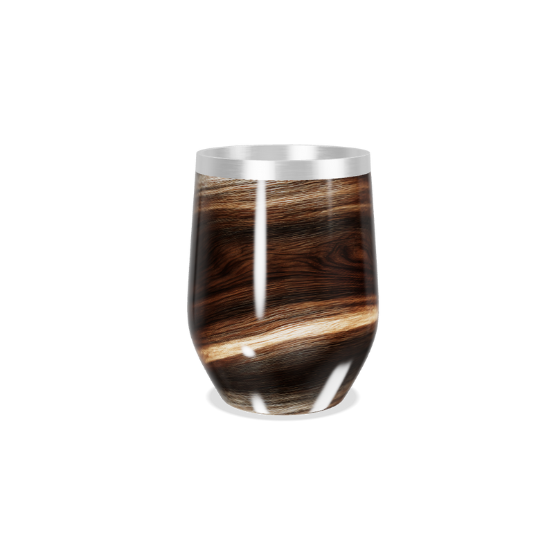 Copo Térmico Slim - Madeira Aço Inox