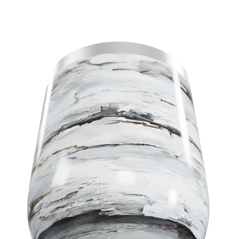 Copo Térmico Slim - Mármore Branco Inox