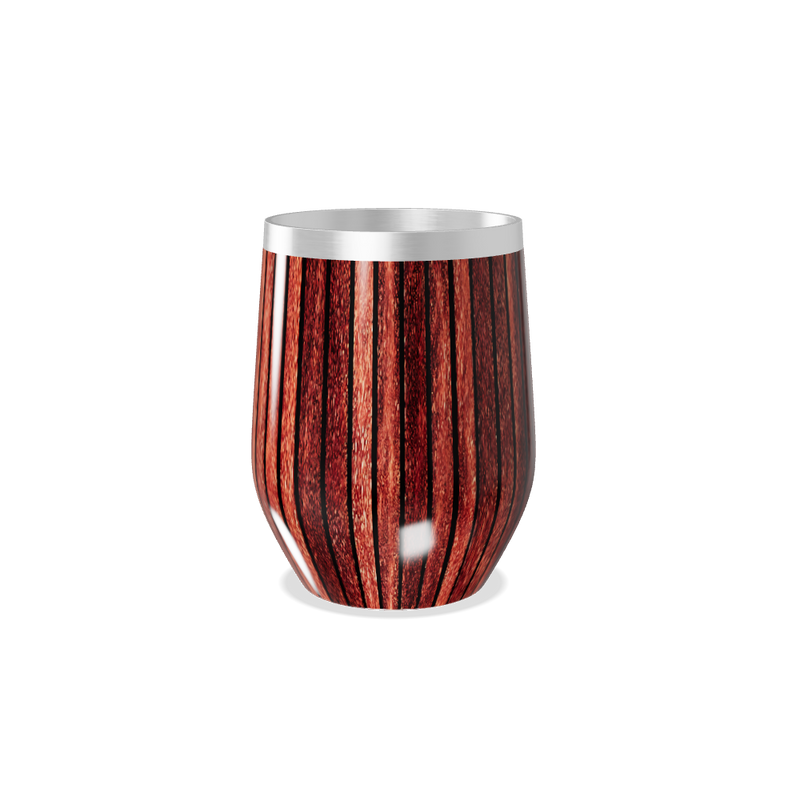 Copo Térmico Slim - Estampa Madeira Listrada