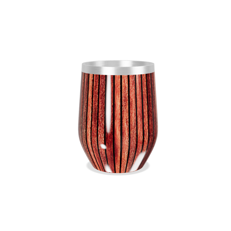 Copo Térmico Slim - Estampa Madeira Listrada