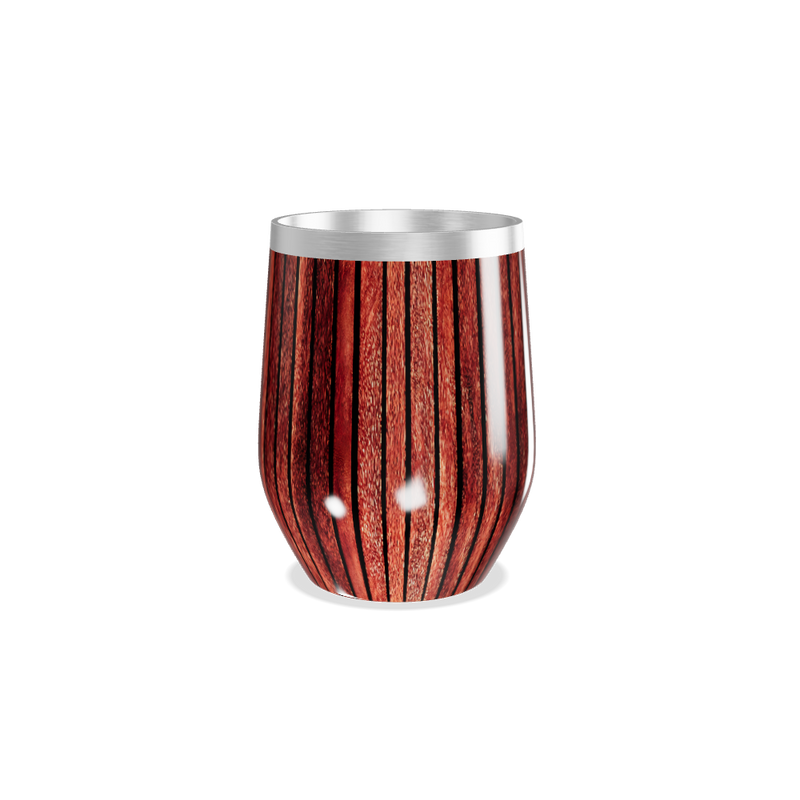 Copo Térmico Slim - Estampa Madeira Listrada