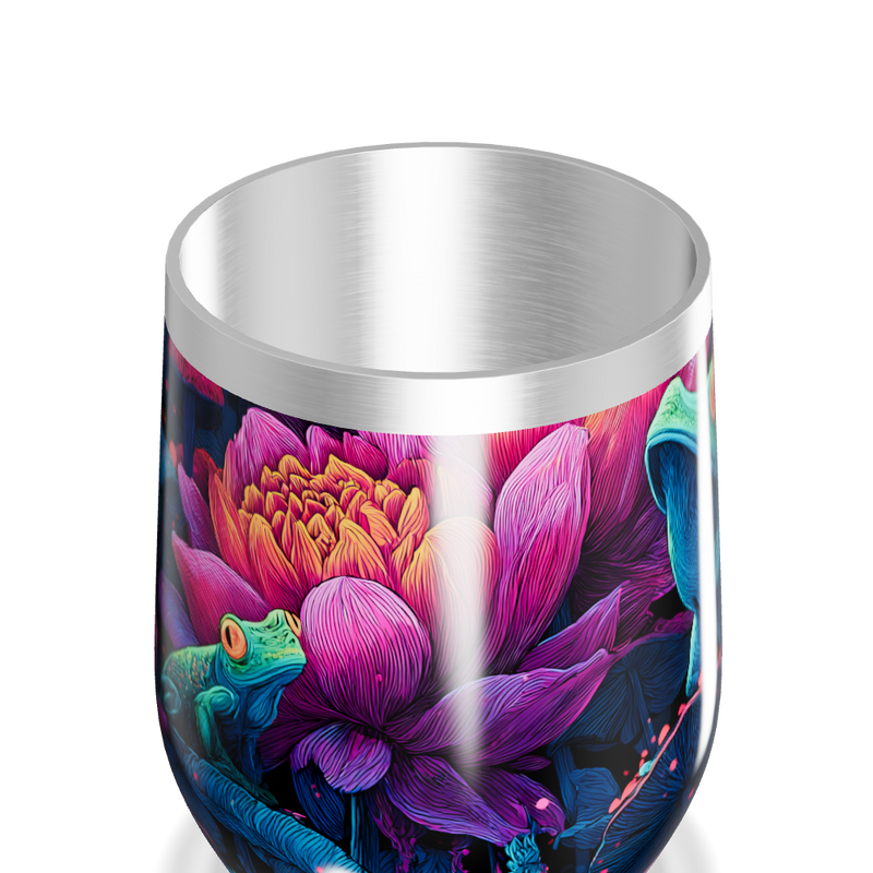 Copo Térmico Slim - Estampa Floral e Animal