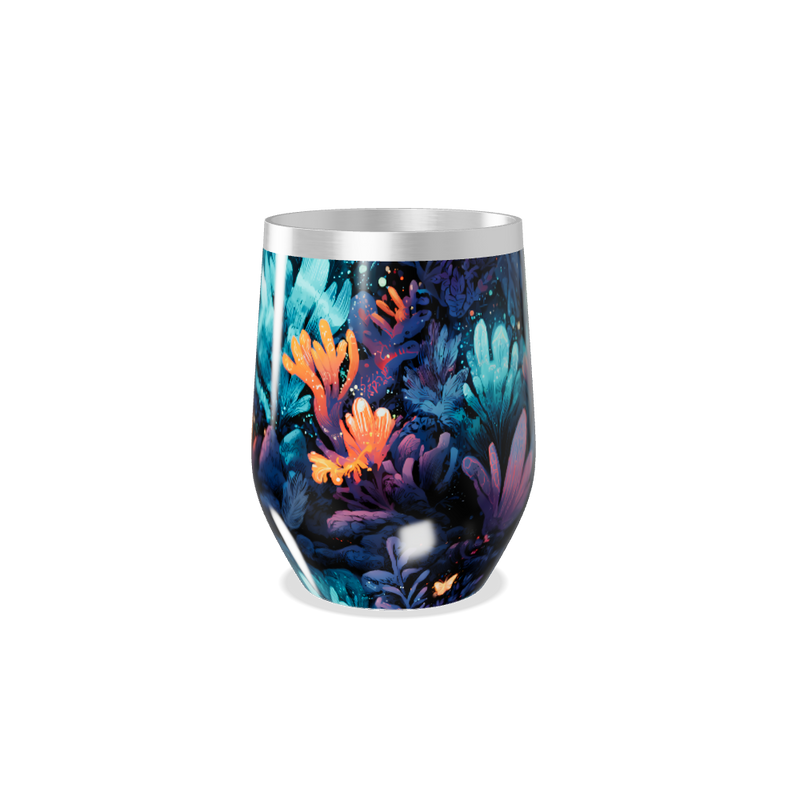 Copo Térmico Slim - Estampa Floral Colorida