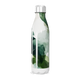 Garrafa Inox - Estampa Abstrata Verde