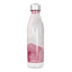 Garrafa Inox - Transparente e Rosa