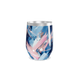 Copo Térmico Slim - Estampa Abstrata Azul
