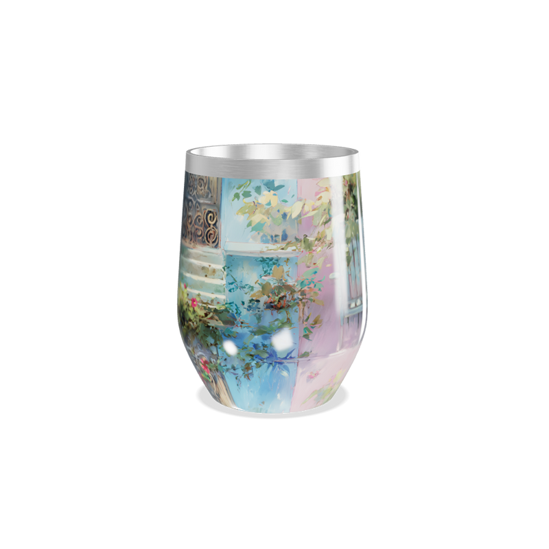 Copo Térmico Slim - Estampa Artística Colorida