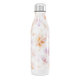 Garrafa Inox - Floral Branca