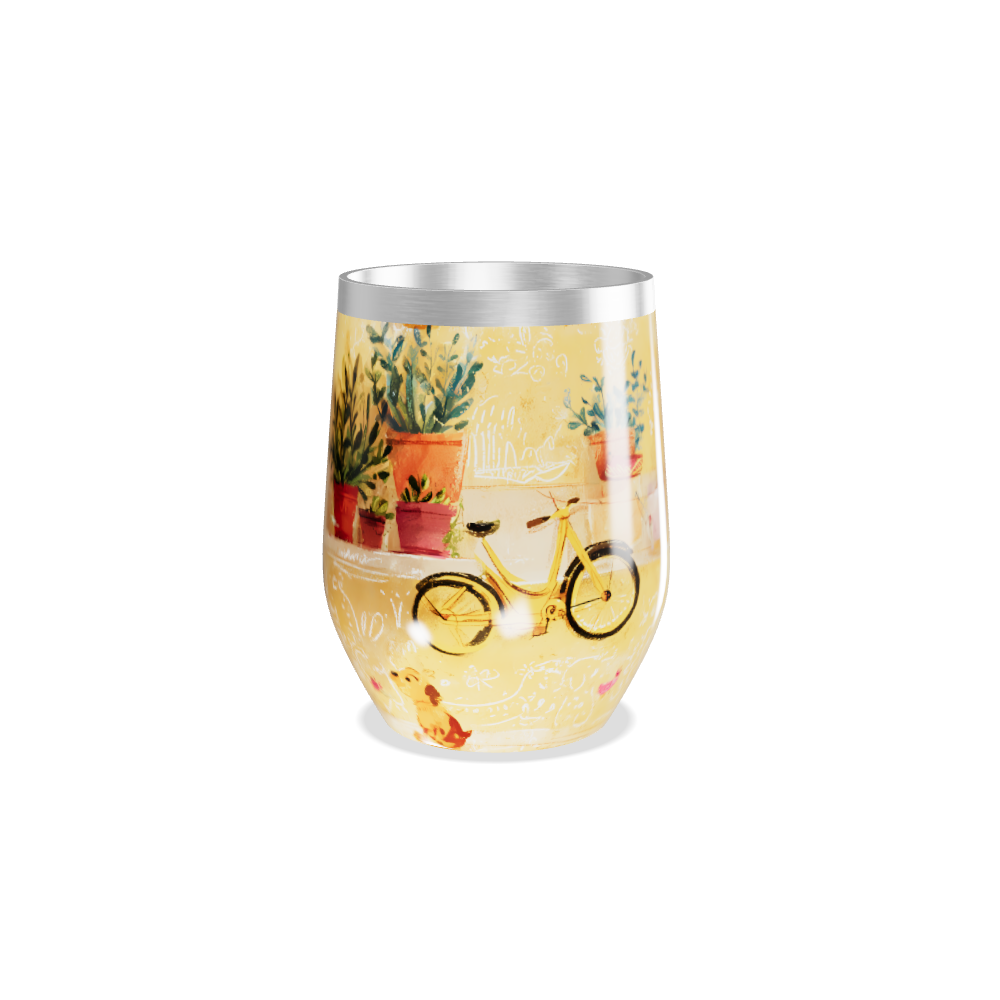 Copo Térmico Slim - Ilustrado Colorido