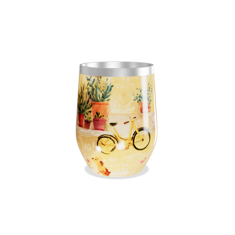 Copo Térmico Slim - Ilustrado Colorido