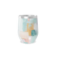 Copo Térmico Slim - Estampa Abstrata Pastel