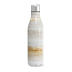 Garrafa Inox - Estampa Mármore Bege