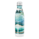 Garrafa Inox - Estampa Marmorizada Azul
