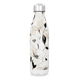 Garrafa Inox - Floral Bege e Preto