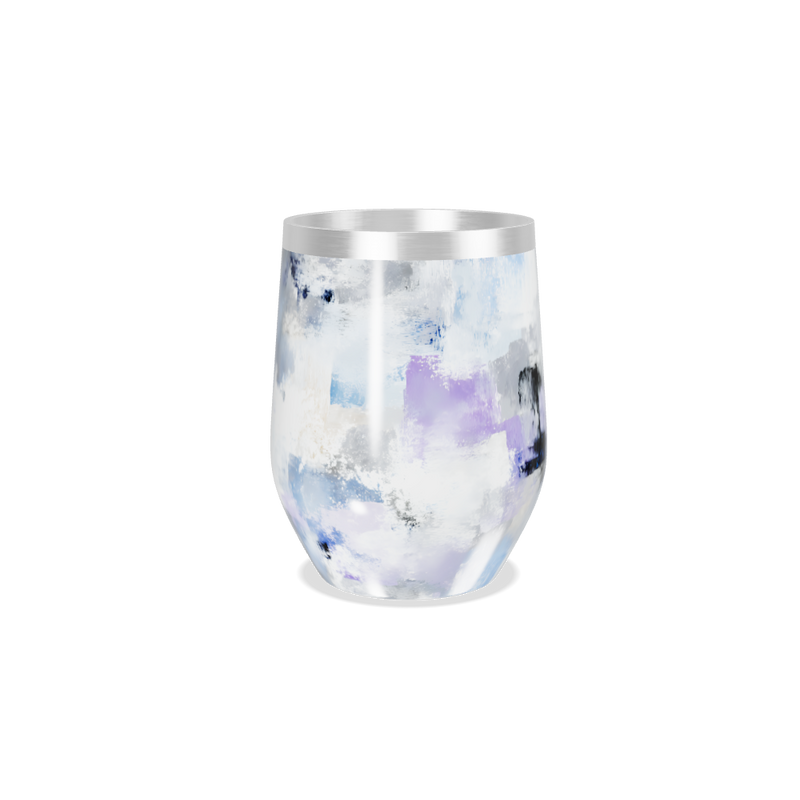 Copo Térmico Slim - Abstrato Multicolorido Inox