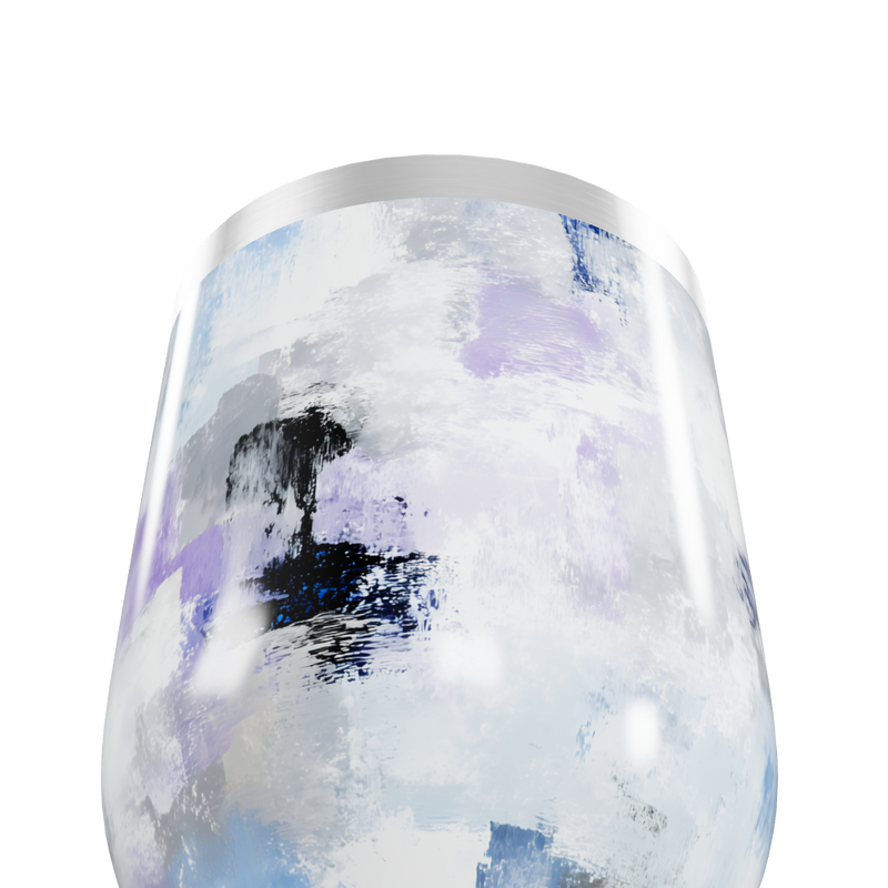 Copo Térmico Slim - Abstrato Multicolorido Inox