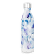Garrafa Inox Flores Azul e Roxo