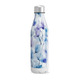 Garrafa Inox Flores Azul e Roxo