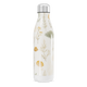 Garrafa Inox Flores - Estampa Floral Branca
