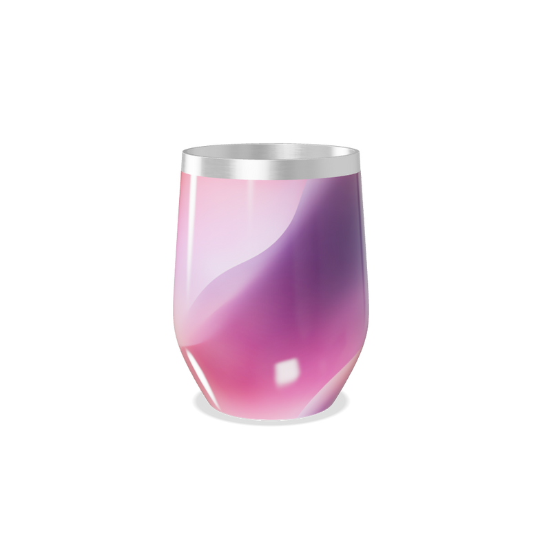 Copo Térmico Slim - Degradê Rosa Inox