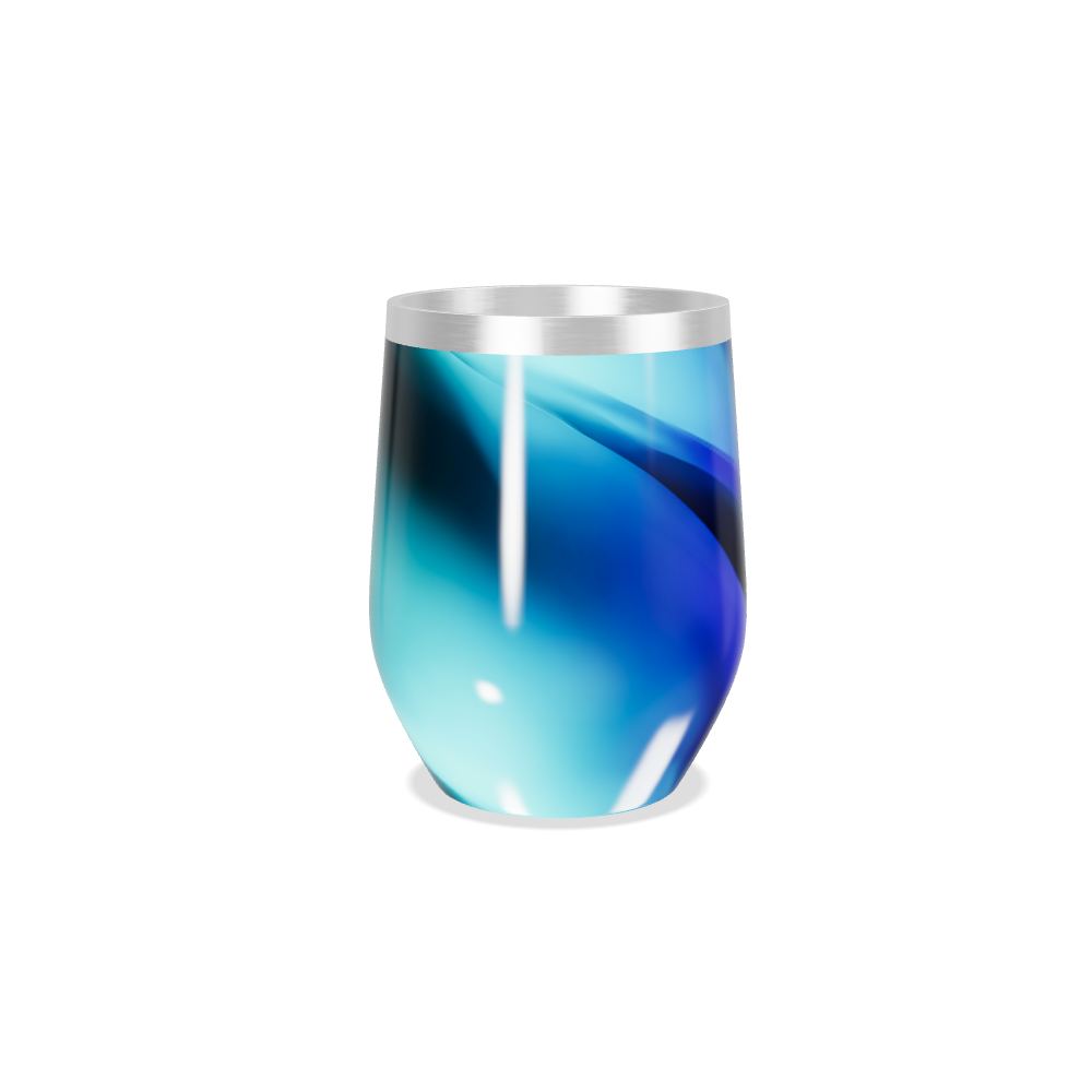 Copo Térmico Slim - Metalizado Azul-Verde