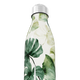 Garrafa Inox - Estampa Floral Verde