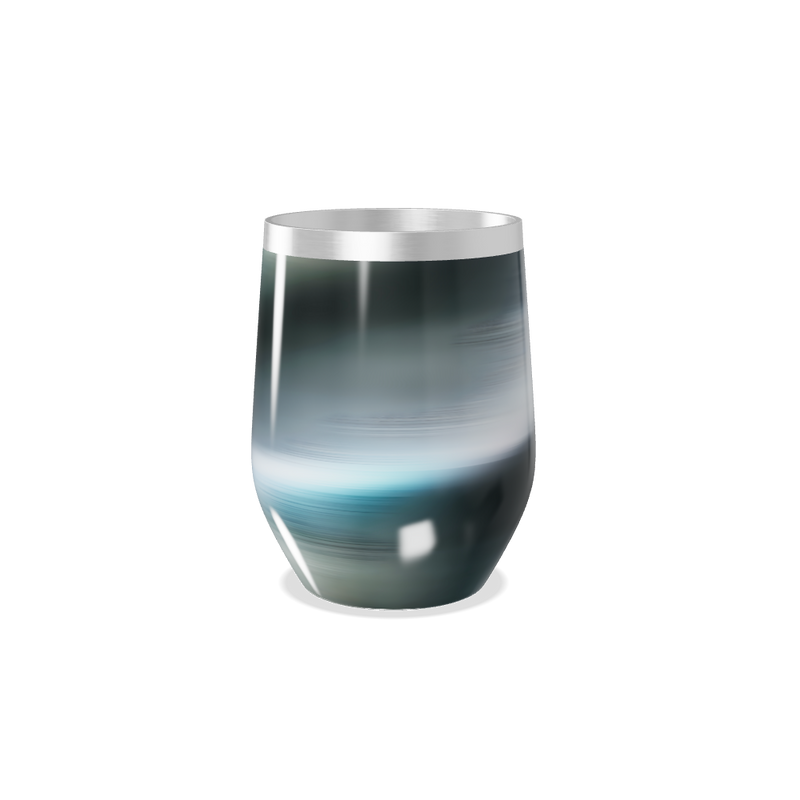 Copo Térmico Slim - Inox Degradê Azul