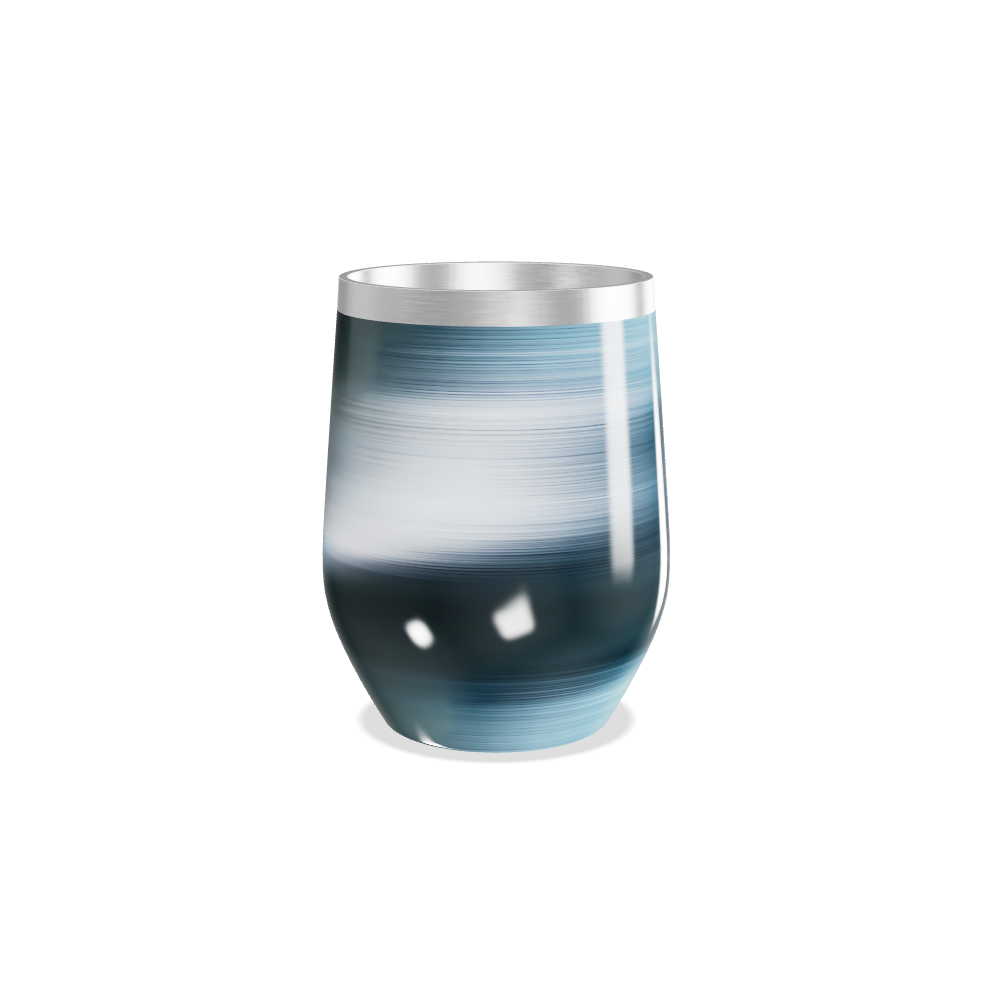 Copo Térmico Slim - Inox Degradê Azul