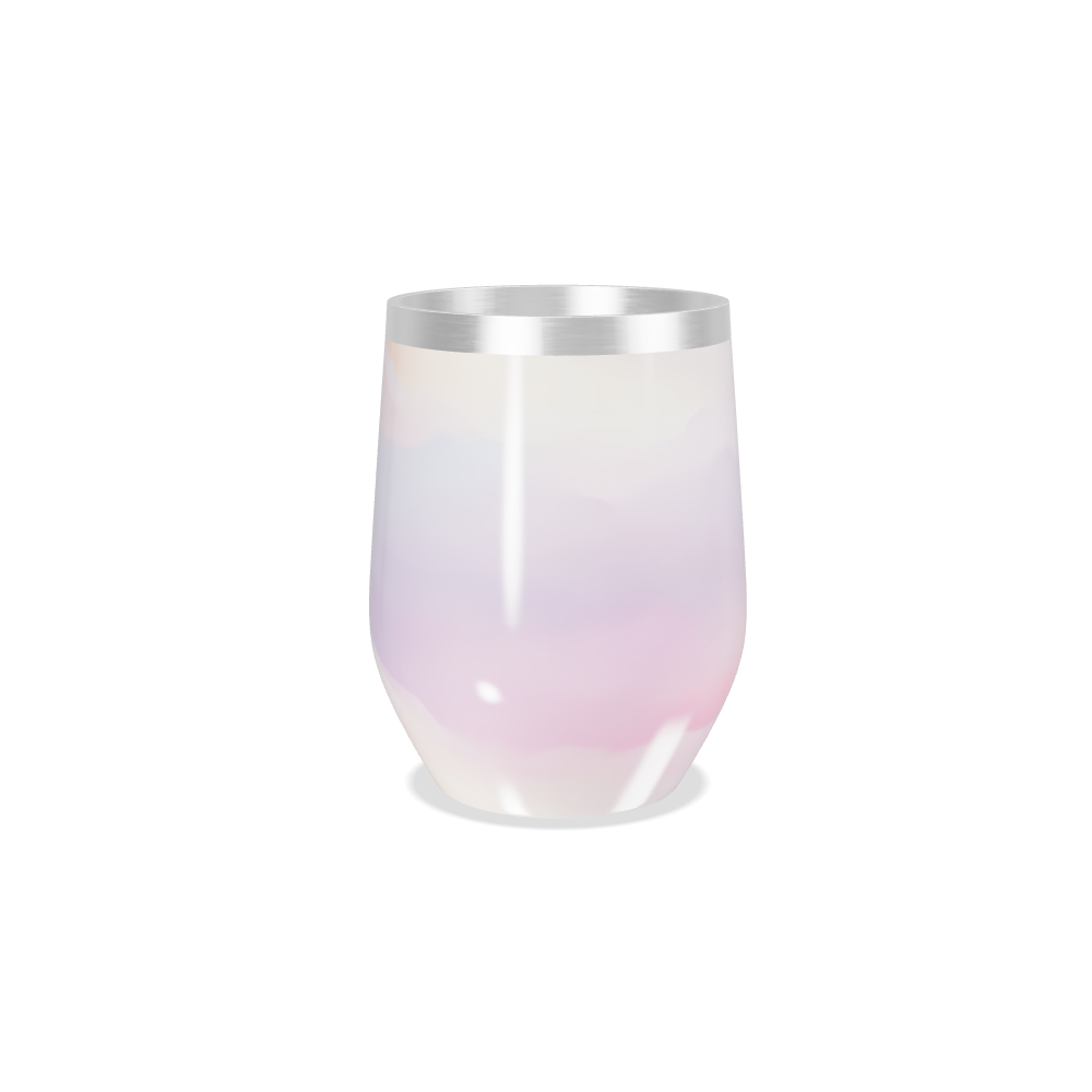 Copo Térmico Slim - Degradê Rosa Aço Inox