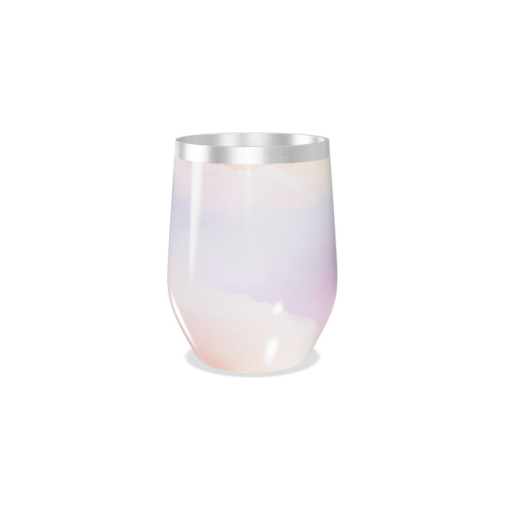 Copo Térmico Slim - Degradê Rosa Aço Inox