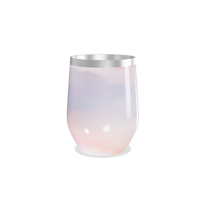 Copo Térmico Slim - Degradê Rosa Aço Inox