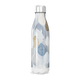 Garrafa Inox - Folhas Azul e Branco