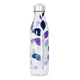 Garrafa Inox - Folhas Azul e Roxo