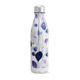 Garrafa Inox - Folhas Azul e Roxo