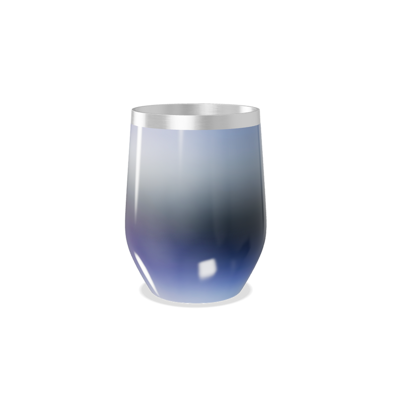 Copo Térmico Slim - Gradiente Azul Inox