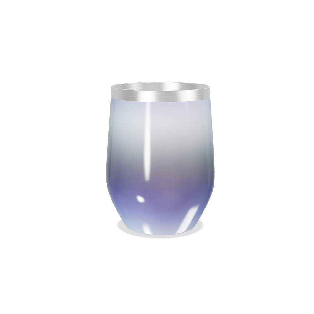 Copo Térmico Slim - Gradiente Azul Inox