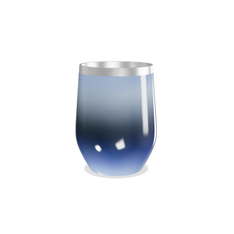 Copo Térmico Slim - Gradiente Azul Inox