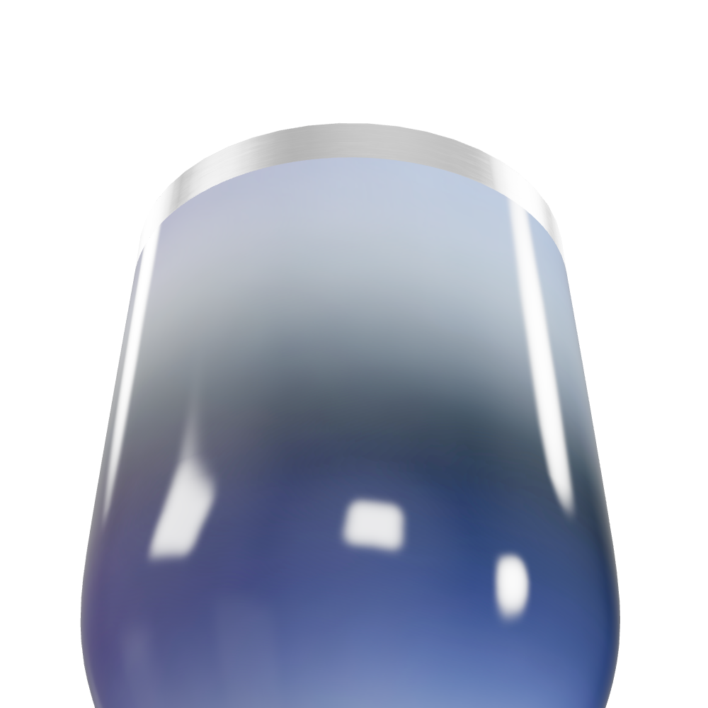 Copo Térmico Slim - Gradiente Azul Inox